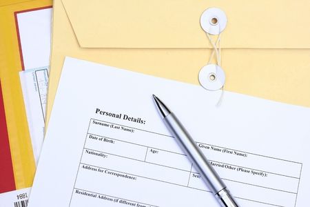 Filling a form