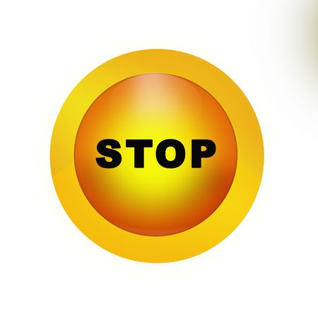 stop button icon for the web page- you can put text or symbol into it.