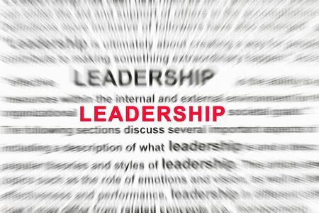 Background concept wordcloud illustration of leadershipの写真素材