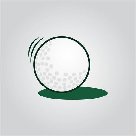 Golf logo, icon, template for club or tournament or store - eps 10 vectorのイラスト素材