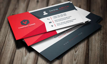 Creative Business card free EPS tamplate 5のイラスト素材