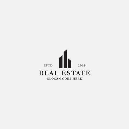 Building Logo Vector Design Templateのイラスト素材