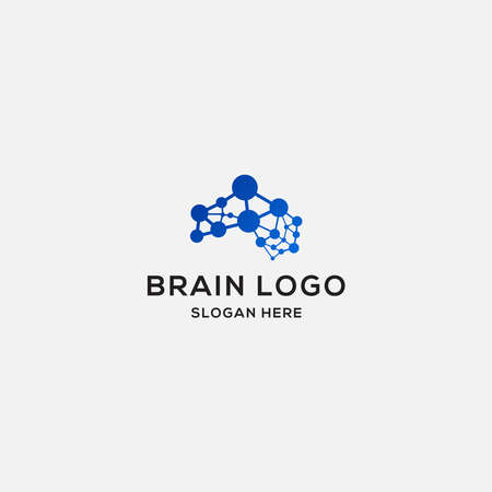 Neuron logo design templateのイラスト素材
