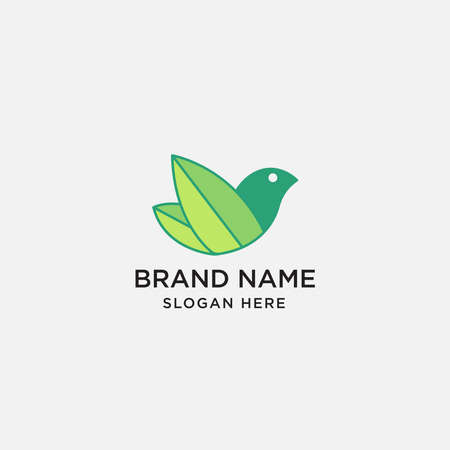 Birds logo design templateのイラスト素材