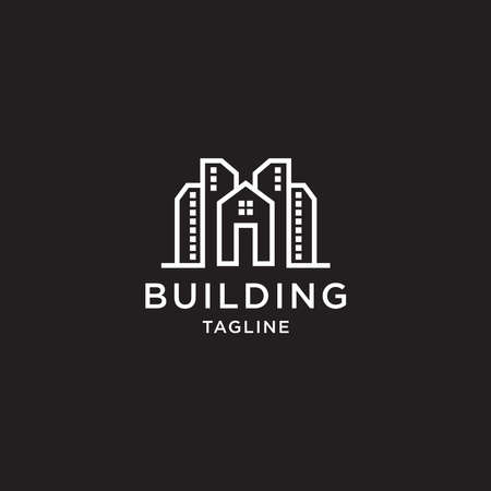 Building linear design templates.のイラスト素材