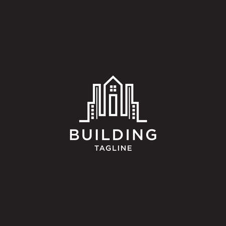 Building linear design templates.のイラスト素材