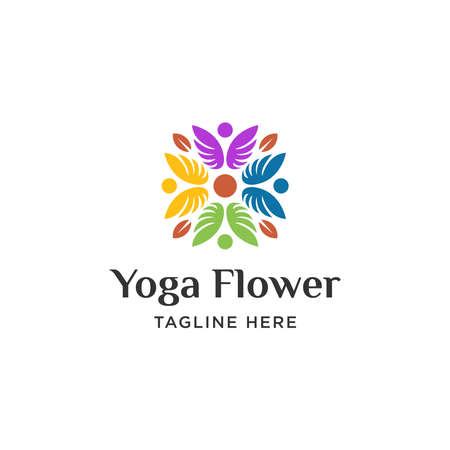 Premium elegant logo design concept, can representing spa, hotel, boutique, or floralのイラスト素材