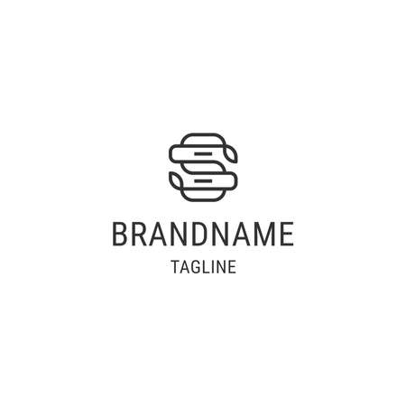 Business corporate S letter logo designのイラスト素材