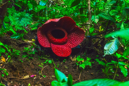 Beautiful morning view indonesia Panorama Landscape paddy fields with beauty color and sky natural lightの写真素材
