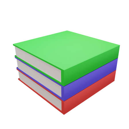 3d rendering with back to school conceptの写真素材