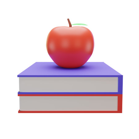 3d rendering with back to school conceptの写真素材