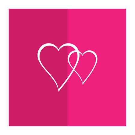 Love logo Vector illustration design Templateのイラスト素材