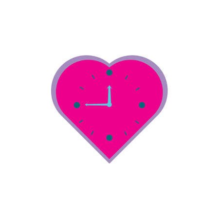Clock icon design  logo vector illustration and alarm