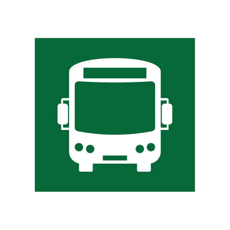 Bus Icon, Bus Vector Art Illustration template design
