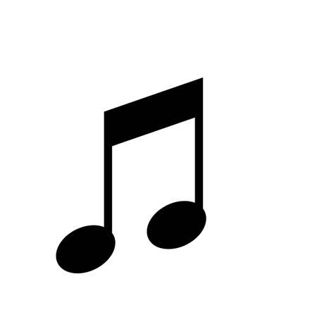 note logo vector design illustrationのイラスト素材