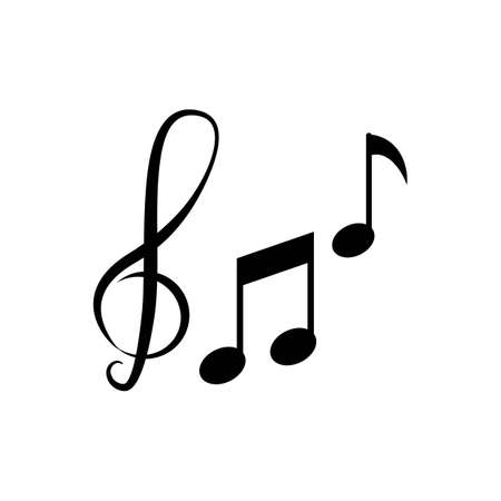 note logo vector design illustrationのイラスト素材