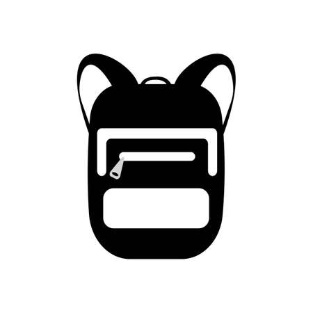 bagpack travel icon logo design illustrationのイラスト素材