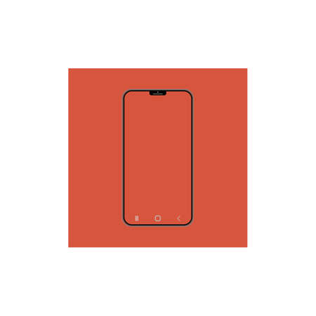 smartphone logo vector illustration designのイラスト素材