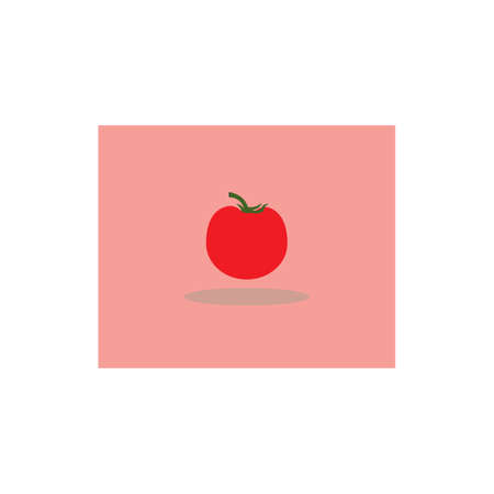 tomato logo vector illustration design