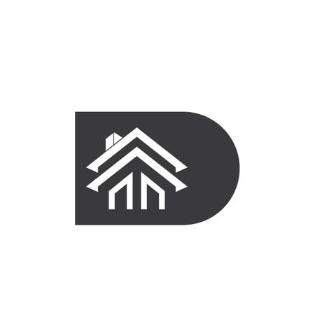 Real Estate , Property and Construction Logo design - Vectorのイラスト素材