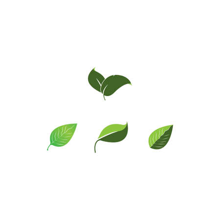 leaf icon vector design illustrationのイラスト素材