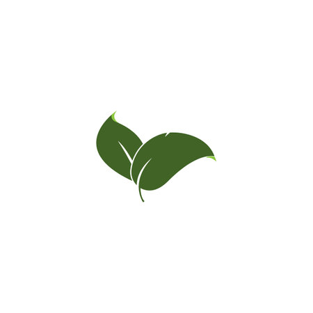 leaf icon vector design illustrationのイラスト素材