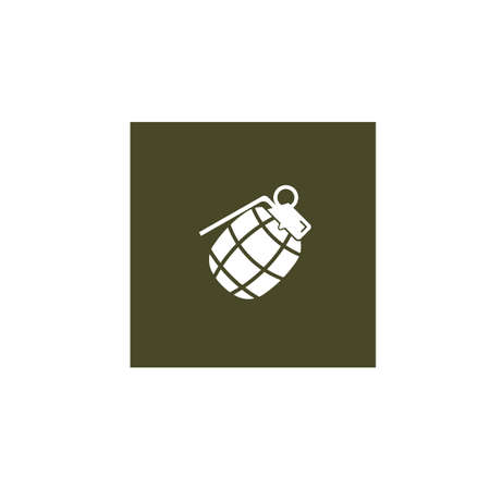 Grenade logo vector illustration design templateのイラスト素材