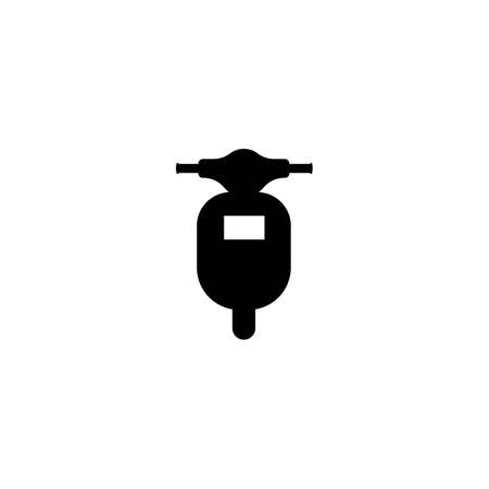 scooter logo vector design illustration templateのイラスト素材