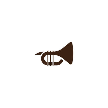 Trumpet icon vector ,illustration design template.のイラスト素材