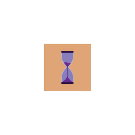 Hourglass icon vector isolated symbol illustration,design background.のイラスト素材