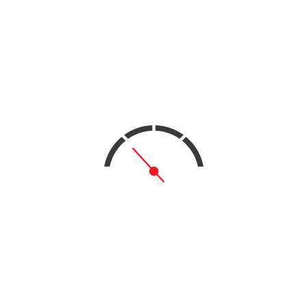 Speedometer icon vector,logo design illustration template and background.のイラスト素材