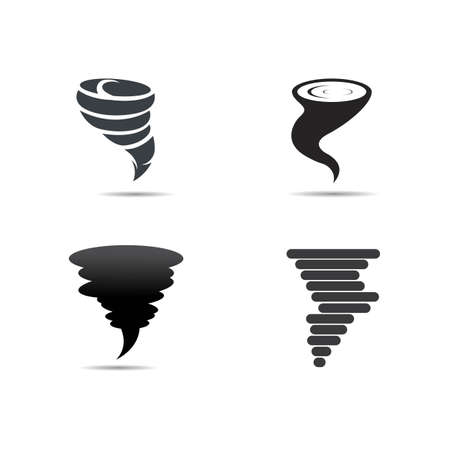 Tornado icon vector symbol design illustration.のイラスト素材