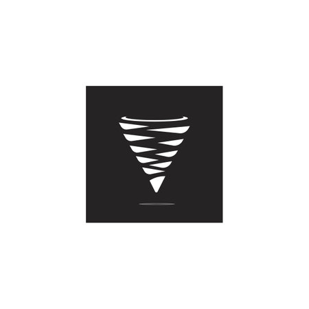 Tornado icon vector symbol design illustration.のイラスト素材