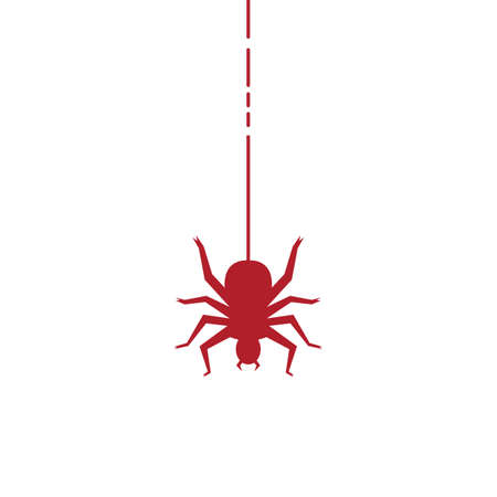 Spider icon vector illustration design template.のイラスト素材
