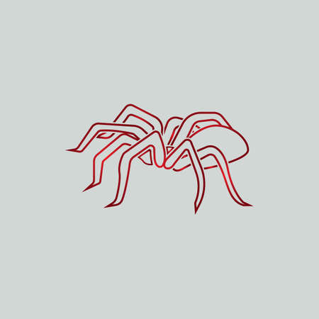 Spider icon vector illustration design template.のイラスト素材