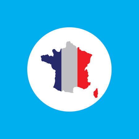 france map icon vector illustration symbol design.のイラスト素材