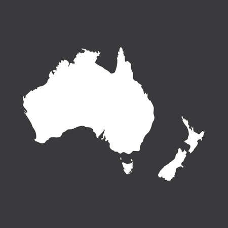 Australia map icon vector illustration design.のイラスト素材