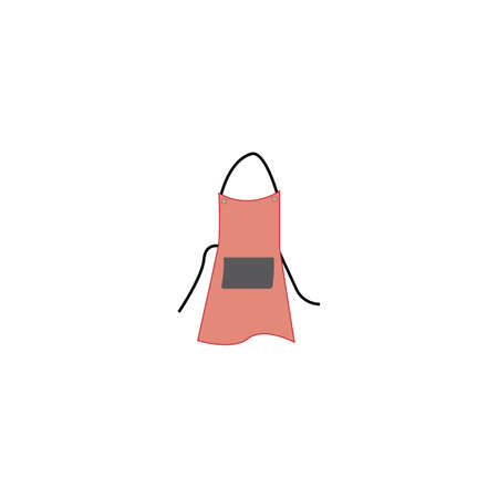 Apron vector icon illustration symbol design background.のイラスト素材