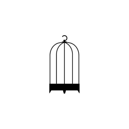 Bird cage icon vector illustration design template.のイラスト素材