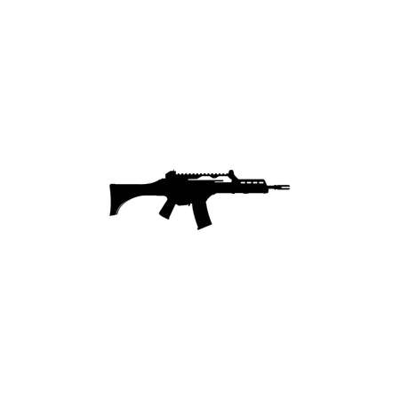 military weapon icon vector illustration designのイラスト素材