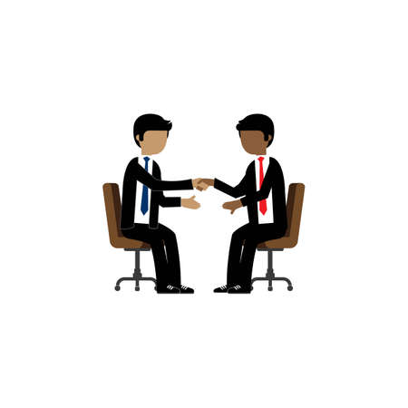 deal icon vector illustration logo design.のイラスト素材