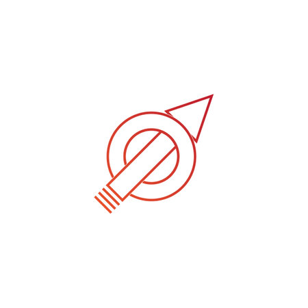 Arrow logo vector illustration design template.のイラスト素材