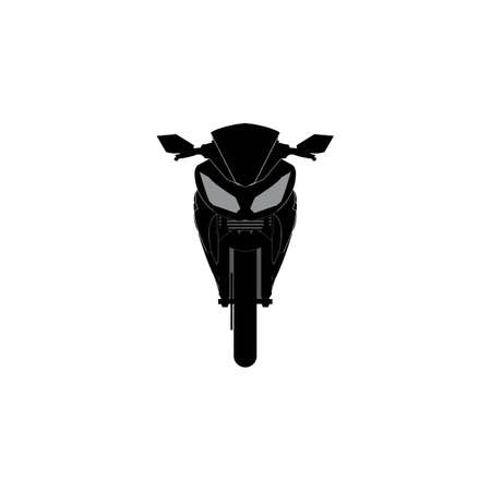 motorbike icon vector,illustration logo design template.のイラスト素材