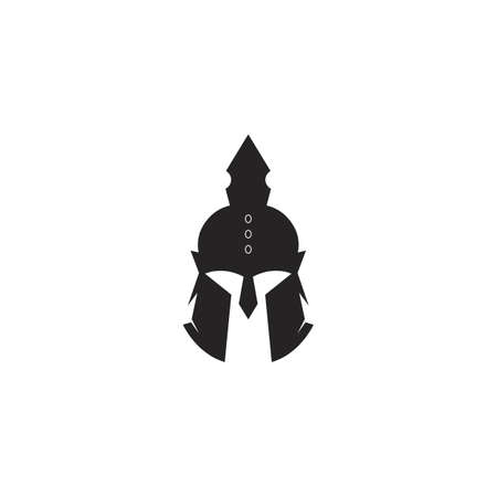 Spartan helmet vector icon ,illustration design template.のイラスト素材