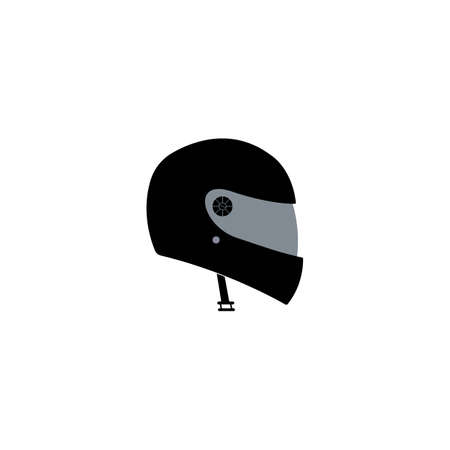 Helmet vector icon illustration logo design.のイラスト素材