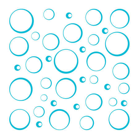 Natural realistic bubble illustration vector designのイラスト素材
