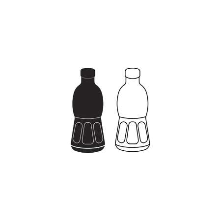 Bottle icon vector illustration design templateのイラスト素材