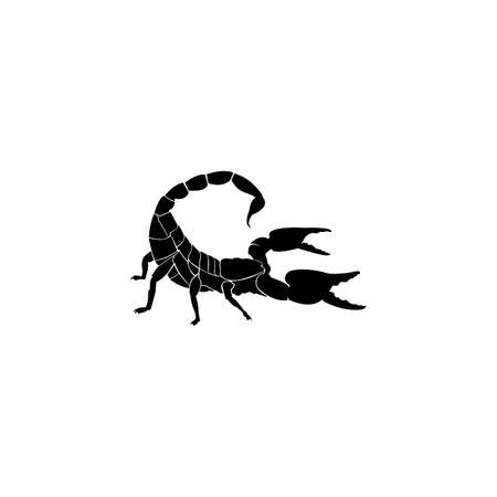 scorpion logo vector illustration design template.のイラスト素材