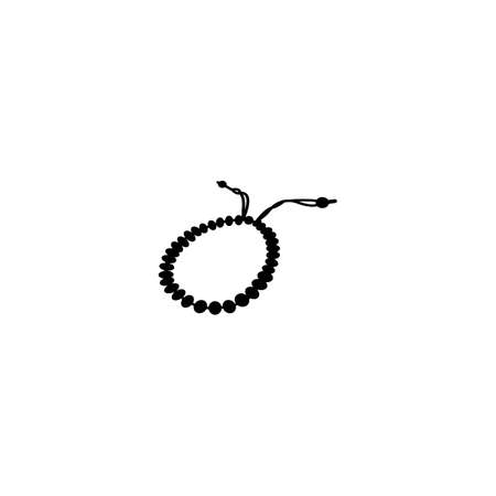 bracelet vector icon illustration logo design.のイラスト素材