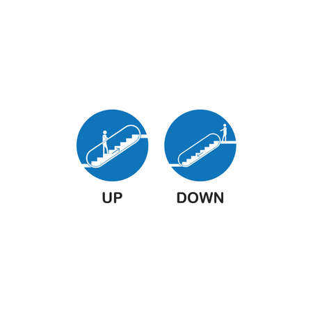 elevator icon. vector illustration,sign and symbol designのイラスト素材